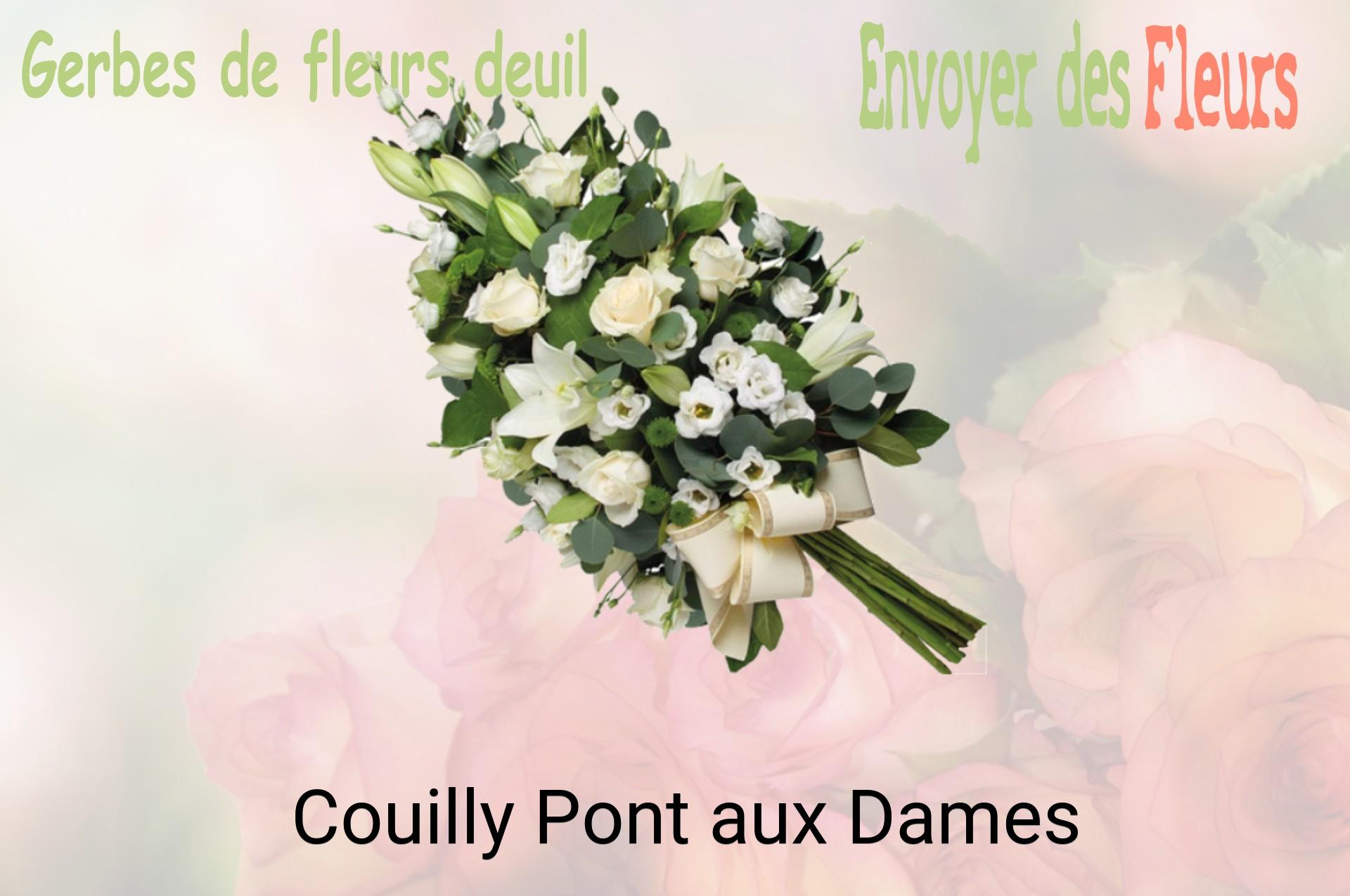 Gerbe de fleurs de deuil livrée à Couilly-Pont-aux-Dames